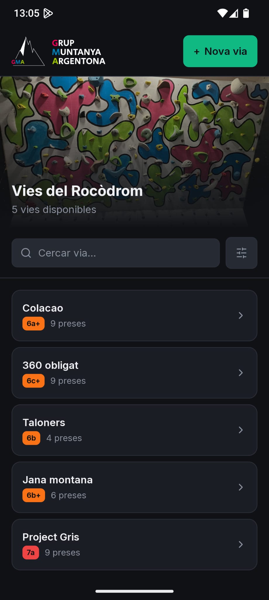 GMA Climbing App gallery image 1